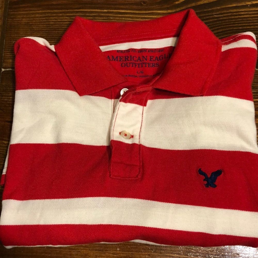 American Eagle Polo Shirt Like New! Size Large
